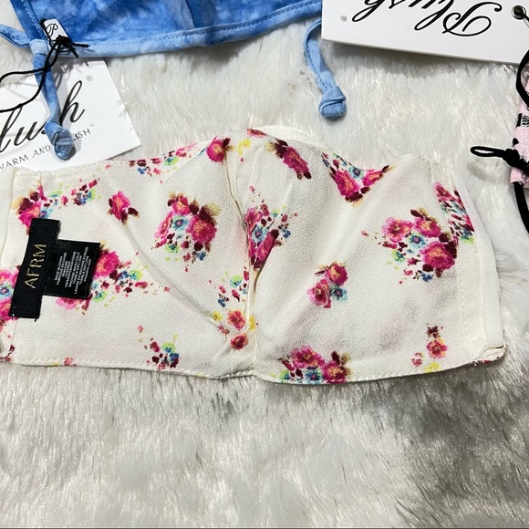 Plush Apparel x Revolve Set of 6 Reusable Face Masks - Picture 6 of 13